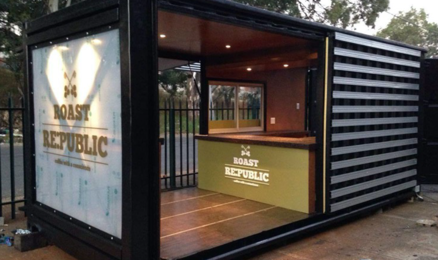 Start Your Own Shipping Container Cafe!